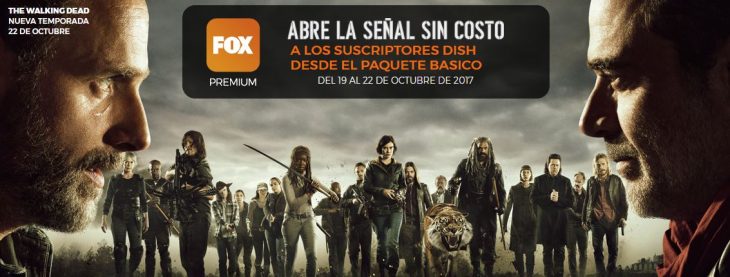 Las Señales de Fox Premium Gratis del 19 al 22 de Octubre para el Estreno de The Walking Dead